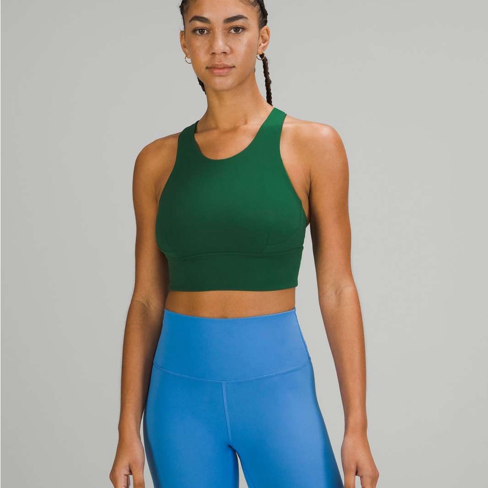 Lululemon Athletica Forest Green Sports Bra